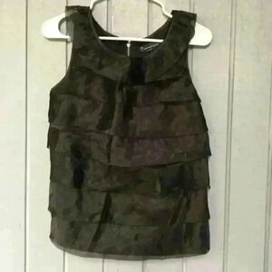 Forever 21 Woven Sleeveless Bk Shirt Sz Large NWT